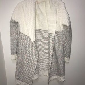 Cardigan and sweater